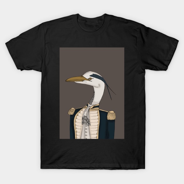 Royal Navy Heron T-Shirt by JemmaSharpe